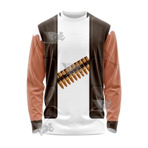 Kof The King Of Fighters Ralf Jones Long Sleeve Shirt