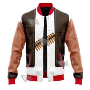 Kof The King Of Fighters Ralf Jones Varsity Jacket