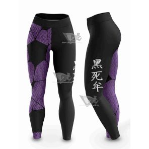 Kokushibo Fashion Women Compression Leggings