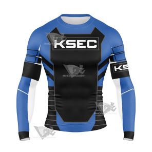 Ksec Mirrors Edge Catalyst Long Sleeve Compression Shirt