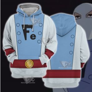 Legion Of Super Heroes Ferro Lad Blue Cosplay Hoodie