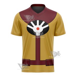 Legion Of Super Heroes Mano Yellow Cosplay Football Jersey