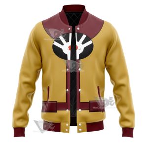 Legion Of Super Heroes Mano Yellow Cosplay Varsity Jacket