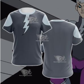 Legion Of Super Heroes Mekt Ranzz Grey Cosplay T-Shirt