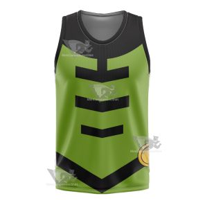 Legion Of Super Heroes Shrinking Violet Green Cosplay Basketball Jersey