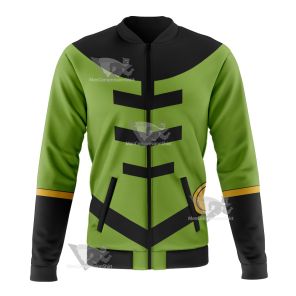 Legion Of Super Heroes Shrinking Violet Green Cosplay Bomber Jacket