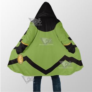 Legion Of Super Heroes Shrinking Violet Green Cosplay Dream Cloak