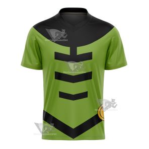 Legion Of Super Heroes Shrinking Violet Green Cosplay Football Jersey