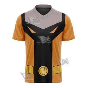 Legion Of Super Heroes Timber Wolf Orange Cosplay Football Jersey