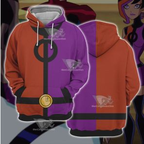 Legion Of Super Heroes Triplicate Girl Merged Cosplay Hoodie