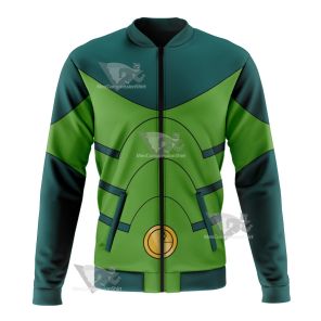 Legion Of Superheroes Chameleon Boy Green Cosplay Bomber Jacket