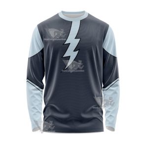 Legion Of Superheroes Mekt Ranzz Grey Cosplay Long Sleeve Shirt