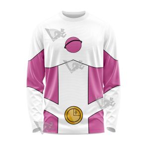 Legion Of Superheroes Saturn Girl Pink Cosplay Long Sleeve Shirt