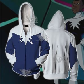 Legion Of Superheroes Star Boy Cosplay Zip Up Hoodie