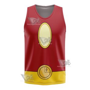 Legion Of Superheroes Sun Boy Back Red Cosplay Basketball Jersey