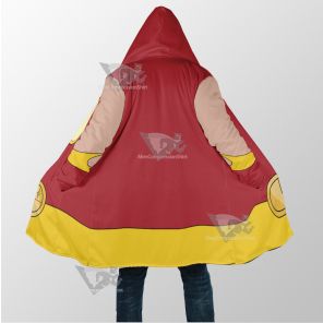 Legion Of Superheroes Sun Boy Back Red Cosplay Dream Cloak