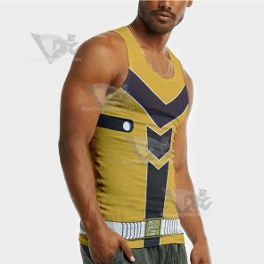 Loser Ranger Kiritani Shinya Yellow Sleeveless Compression Shirt