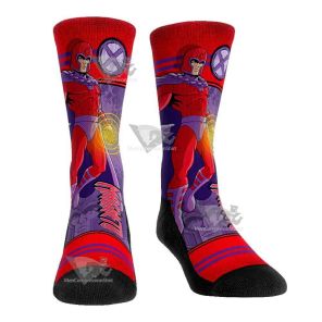 Magneto Red Men Tight Socks