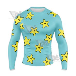 Mario Kart Racing Swimwear Rosalina Long Sleeve Compression Shirt