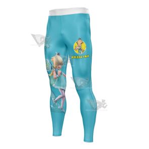 Mario Sports Rosalina Play Tennis Mens Compression Legging