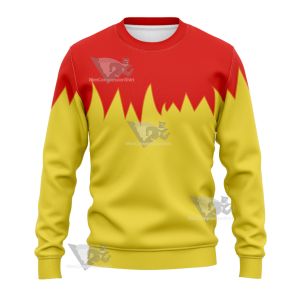 Martin Mystery Red And Yellow Cosplay Sweatshirt