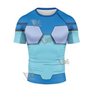 Mega Man X Short Sleeve Compression Shirt