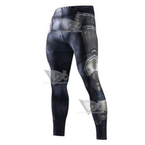 Mens Batman Armor Compression Leggings Grappling Spats