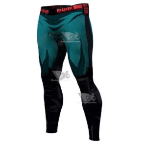 Mens My Hero Academia Deku Leggings Compression Spats