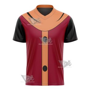 Mighty Magiswords Prohyas Warrior Red Cosplay Football Jersey