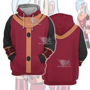 Mighty Magiswords Prohyas Warrior Red Cosplay Hoodie