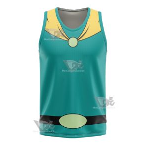 Mighty Magiswords Vambre Warrior Green Cosplay Basketball Jersey