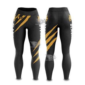 Msby Black Jackals Women Compression Leggings