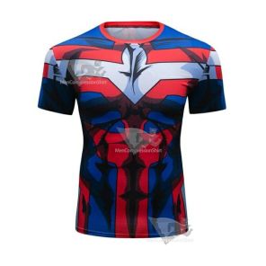 My Hero Academia All Might Classic Elite Short Sleeve Rashguard