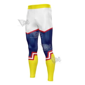 My Hero Academia All Might Mens Compression Legging