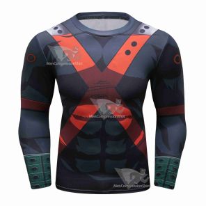 My Hero Academia Bakugo Armor Elite Long Sleeve Rashguard