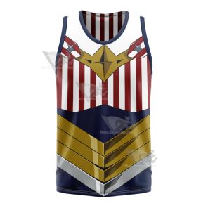 My Hero Academia Cathleen Bate Star And Stripe Basketball Jersey