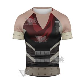 My Hero Academia Chizome Short Sleeve Compression Shirt