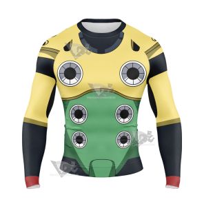 My Hero Academia Dadan Tadan Long Sleeve Compression Shirt