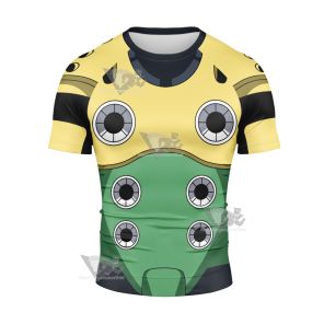 My Hero Academia Dadan Tadan Short Sleeve Compression Shirt