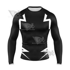 My Hero Academia Denki Kaminari Long Sleeve Compression Shirt