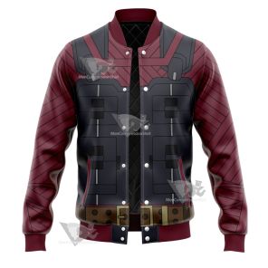 My Hero Academia Hoyo Makihara Varsity Jacket