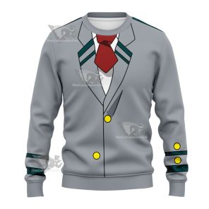 My Hero Academia Izuku Midoriya Deku Red Sweatshirt