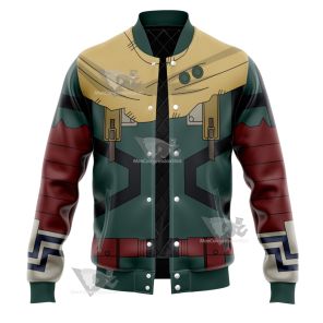 My Hero Academia Izuku Midoriya Varsity Jacket