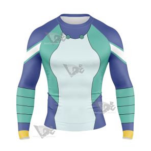 My Hero Academia Nejire Hado Long Sleeve Compression Shirt