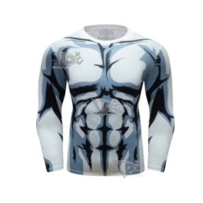 My Hero Academia Plus Ultra White Elite Long Sleeve Rashguard