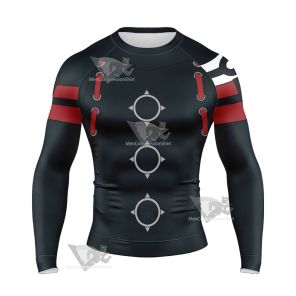 My Hero Academia Seiji Shishikura Long Sleeve Compression Shirt