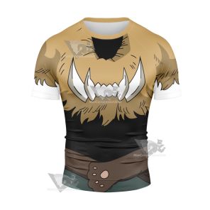 My Hero Academia Shishido Short Sleeve Compression Shirt