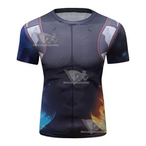 My Hero Academia Todoroki Elite Short Sleeve Rashguard