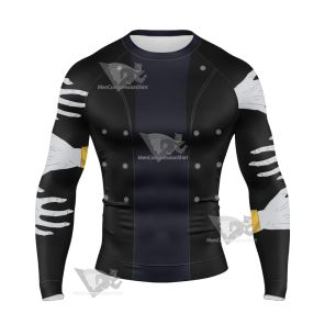 My Hero Academia Tomura Shigaraki Long Sleeve Compression Shirt