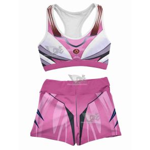 Neon Genesis Mari Women Compression Active Wear Set